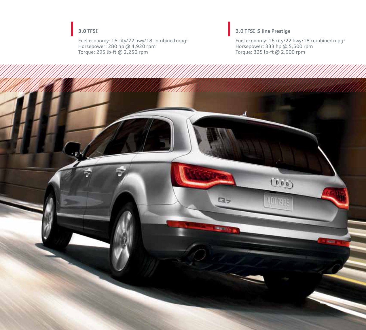 2012 Audi Q7 Brochure Page 16